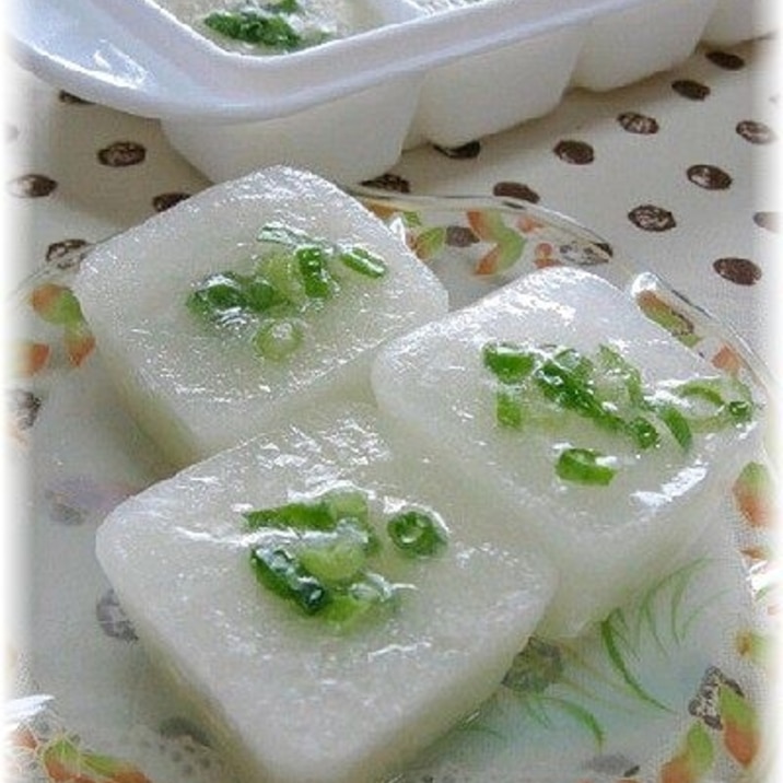 簡単!薬味入り玉ねぎ氷!